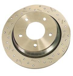 SSBC Performance Brakes - SSBC Performance Brakes 23459AA3R Big Bite Cross Drilled Rotors - Image 1