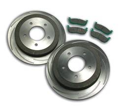 SSBC Performance Brakes - SSBC Performance Brakes A2360010 Turbo Slotted Rotors - Image 1