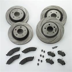 SSBC Performance Brakes - SSBC Performance Brakes A2360007 Turbo Slotted Rotors - Image 1