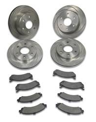 SSBC Performance Brakes - SSBC Performance Brakes A2351025 Turbo Slotted Rotors - Image 1