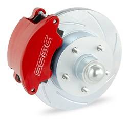 SSBC Performance Brakes - SSBC Performance Brakes A137-3A SuperTwin 2-Piston Drum To Disc Brake Conversion Kit - Image 1