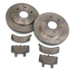 SSBC Performance Brakes - SSBC Performance Brakes A2350014R Turbo Slotted Rotors - Image 1