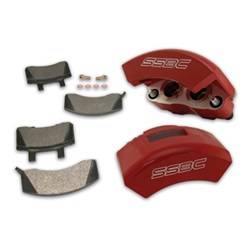 SSBC Performance Brakes - SSBC Performance Brakes A186-1R Quick Change SuperTwin TK 2-Piston Calipers - Image 1