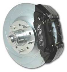 SSBC Performance Brakes - SSBC Performance Brakes A120-8BK Extreme 4-Piston Drum To Disc Conversion Kit - Image 1