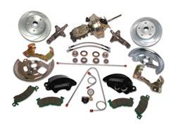 SSBC Performance Brakes - SSBC Performance Brakes A123-1ABK SuperTwin 2-Piston Drum To Disc Brake Conversion Kit - Image 1