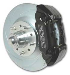 SSBC Performance Brakes - SSBC Performance Brakes A126-28BK Extreme 4-Piston Disc To Disc Brake Upgrade Kit - Image 1