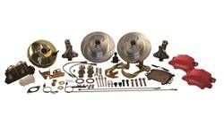 SSBC Performance Brakes - SSBC Performance Brakes A123-59ABK SuperTwin 2-Piston Drum To Disc Brake Conversion Kit - Image 1