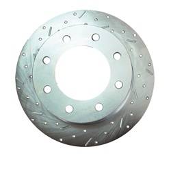 SSBC Performance Brakes - SSBC Performance Brakes 23658AA3L Big Bite Cross Drilled Rotors - Image 1