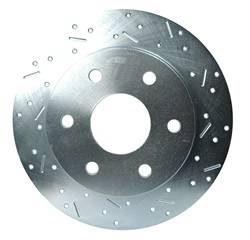 SSBC Performance Brakes - SSBC Performance Brakes 23472AA3R Big Bite Cross Drilled Rotors - Image 1