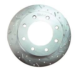 SSBC Performance Brakes - SSBC Performance Brakes 23658AA3R Big Bite Cross Drilled Rotors - Image 1