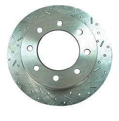 SSBC Performance Brakes - SSBC Performance Brakes 23664AA3R Big Bite Cross Drilled Rotors - Image 1