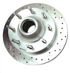 SSBC Performance Brakes - SSBC Performance Brakes 23781AA3R Big Bite Cross Drilled Rotors - Image 1