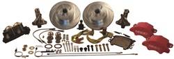 SSBC Performance Brakes - SSBC Performance Brakes A123-3ABK SuperTwin 2-Piston Drum To Disc Brake Conversion Kit - Image 1