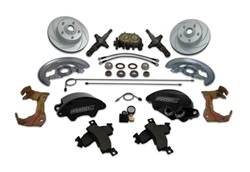 SSBC Performance Brakes - SSBC Performance Brakes A123-ABK SuperTwin 2-Piston Drum To Disc Brake Conversion Kit - Image 1