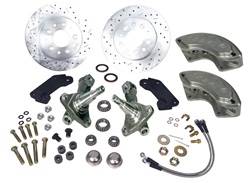 SSBC Performance Brakes - SSBC Performance Brakes W123-29BK At The Wheels Only Disc Brake Conversion Kit - Image 1