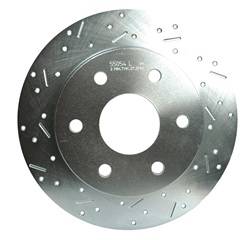 SSBC Performance Brakes - SSBC Performance Brakes 23587AA3L Big Bite Cross Drilled Rotors - Image 1