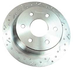 SSBC Performance Brakes - SSBC Performance Brakes 23176AA3L Big Bite Cross Drilled Rotors - Image 1