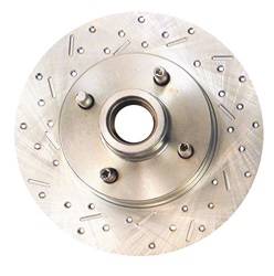 SSBC Performance Brakes - SSBC Performance Brakes 23146AA3L Big Bite Cross Drilled Rotors - Image 1