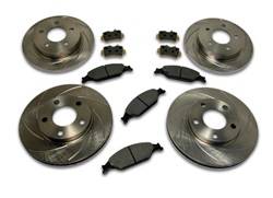 SSBC Performance Brakes - SSBC Performance Brakes A2360011 Turbo Slotted Rotors - Image 1