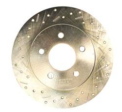 SSBC Performance Brakes - SSBC Performance Brakes 23620AA3L Big Bite Cross Drilled Rotors - Image 1