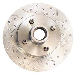 SSBC Performance Brakes - SSBC Performance Brakes 23366AA3R Big Bite Cross Drilled Rotors - Image 1