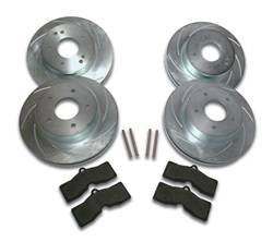 SSBC Performance Brakes - SSBC Performance Brakes A2350000 Turbo Slotted Rotors - Image 1