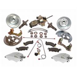 SSBC Performance Brakes - SSBC Performance Brakes A123-1AP SuperTwin 2-Piston Drum To Disc Brake Conversion Kit - Image 1