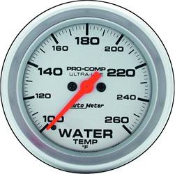 AutoMeter - AutoMeter 4455 Ultra-Lite Electric Water Temperature Gauge - Image 1