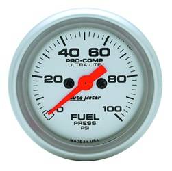 AutoMeter - AutoMeter 4363 Ultra-Lite Electric Fuel Pressure Gauge - Image 1