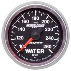 AutoMeter - AutoMeter 3655 Sport-Comp II Electric Water Temperature Gauge - Image 1