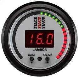 AutoMeter - AutoMeter ST3404 Stack Instrument Wideband Air/Fuel Ratio Gauge - Image 1