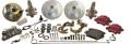 SSBC Performance Brakes A123-58ADS SuperTwin 2-Piston Drum To Disc Brake Conversion Kit