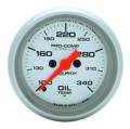Gauges - Engine Oil Temperature Gauge - AutoMeter - AutoMeter 4356 Ultra-Lite Electric Oil Temperature Gauge